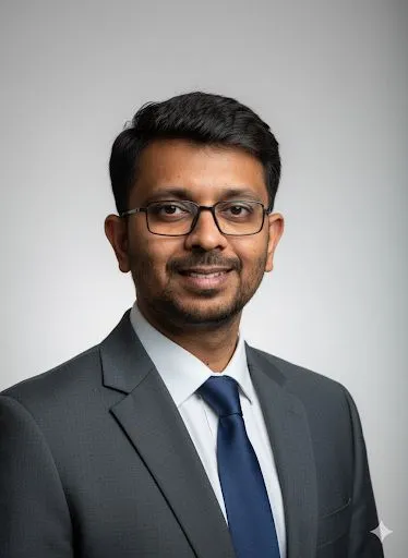 Portrait of Mohan Murthy, Director