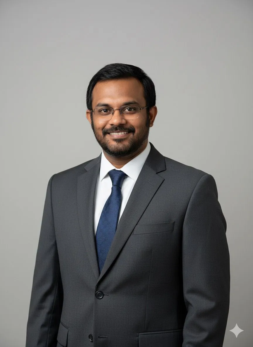 Portrait of Muthu Krishnan, Director